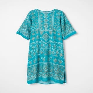 turquoise beach kaftan